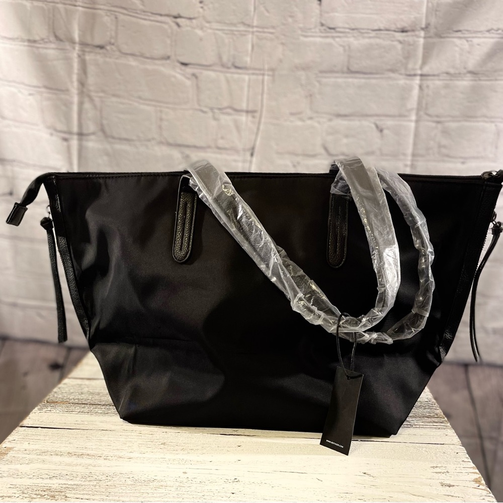 BOTKIER NEW YORK Nylon Black Roomy Tote Bag - Picture 6 of 6
